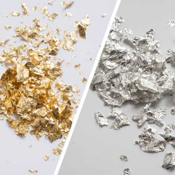 Gold-/ Silver Flakes